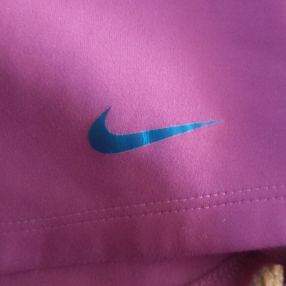 Nike Therma Fit rich red quarter zip sweatshirt, black check ✔️ logo, S - Picture 5 of 7